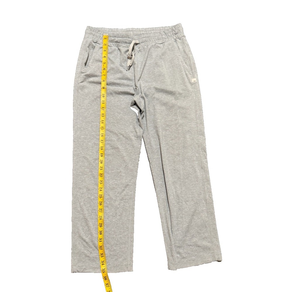 Vuori Halo Essential Wideleg Pants Medium light gray VW4017 pants - Picture 2 of 6